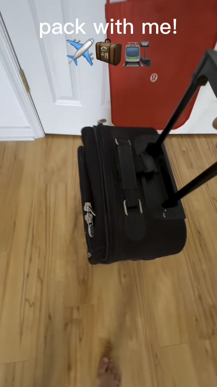 Pack with me