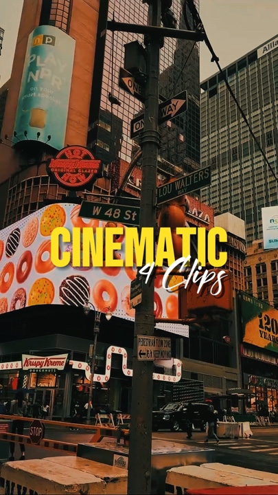4 clips cinematic 