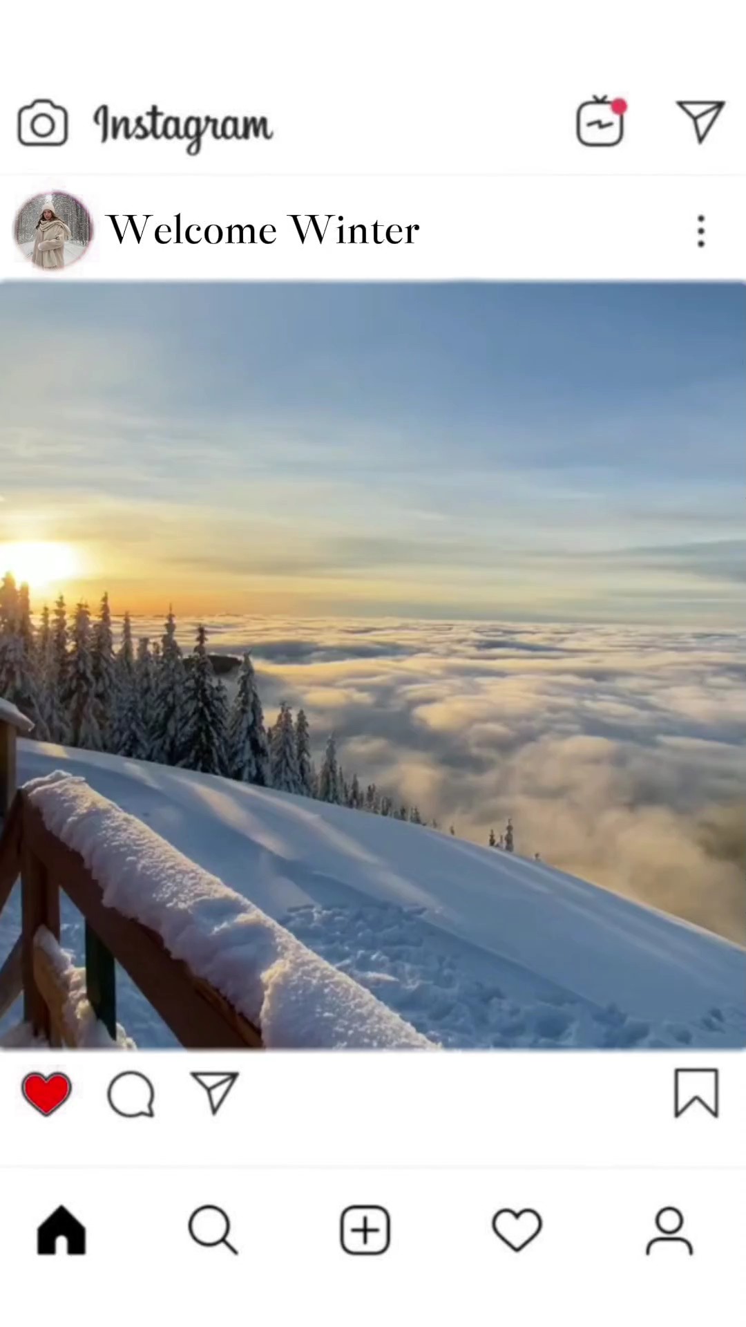 Welcome Winter 