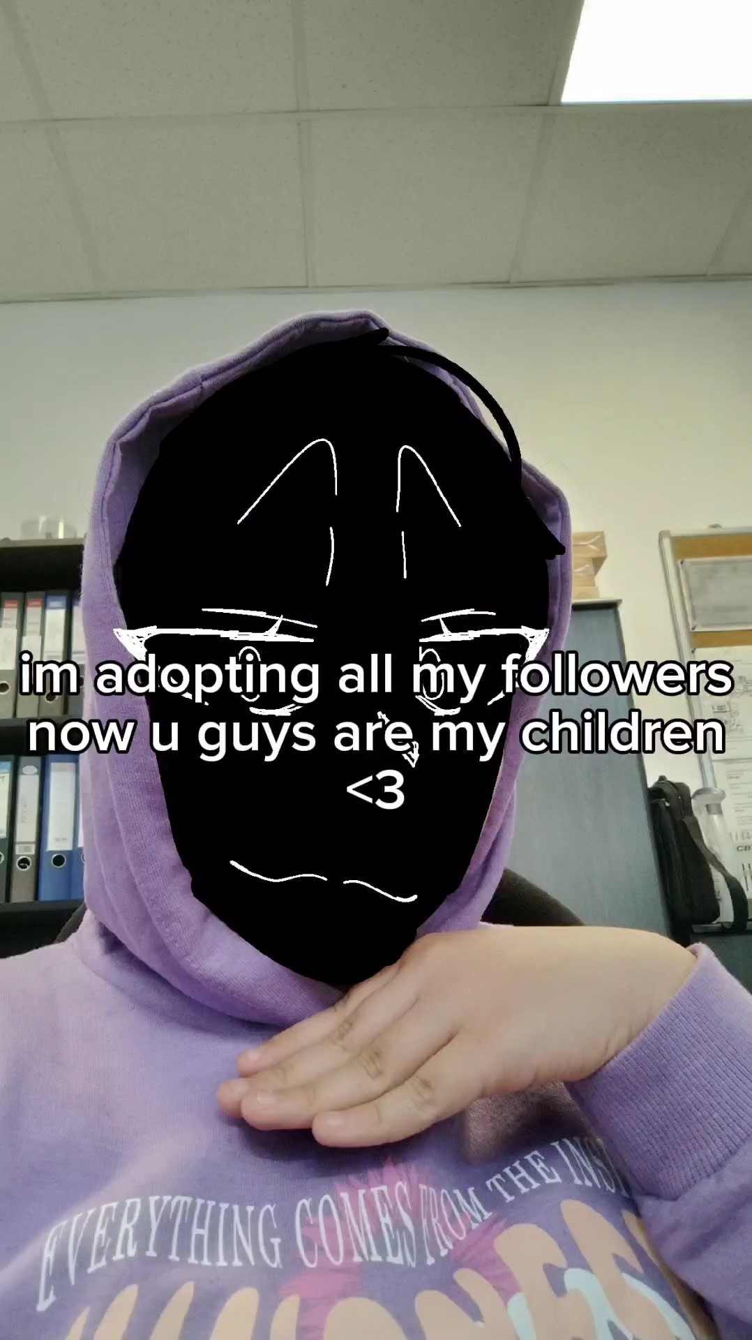 im adopting all my -