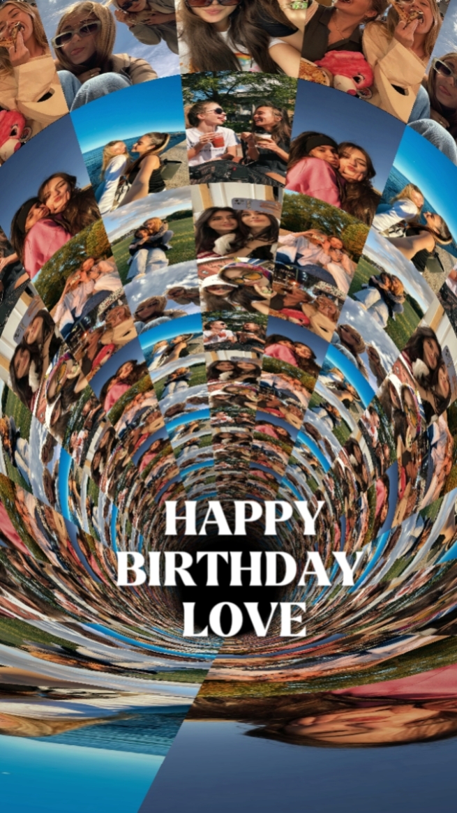 HAPPY BIRTHDAY LOVE