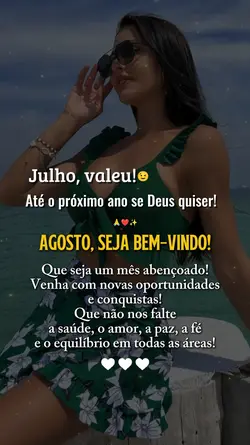 Agosto seja bem vind