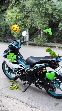 Emoji hijau motormu