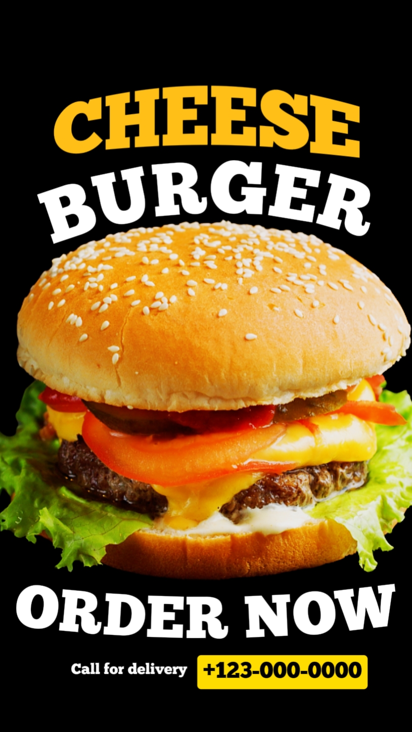 Cheese burger 