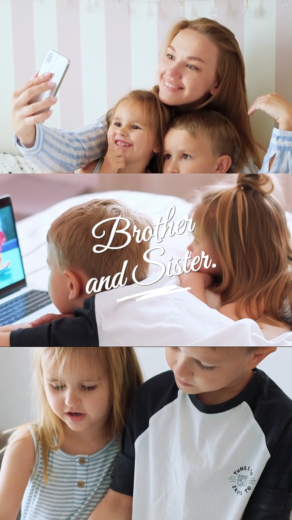 Bruder und Schwester