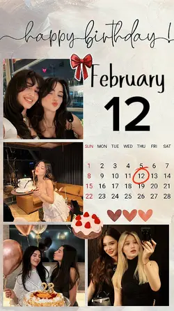 HBD 12 FEBRUARY 