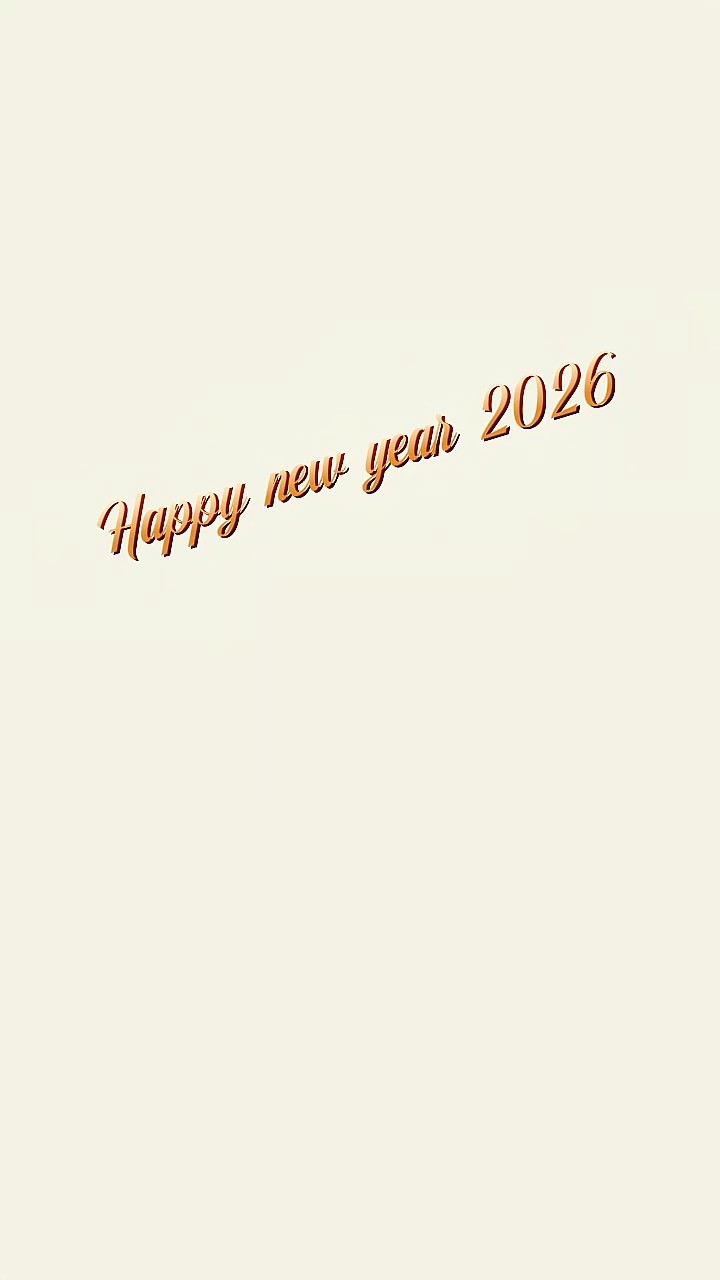 selamat datang tahun 2026