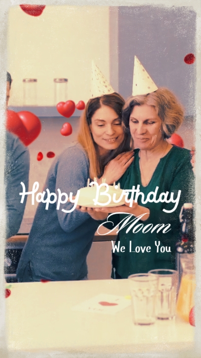 Feliz cumpleaños mamá
