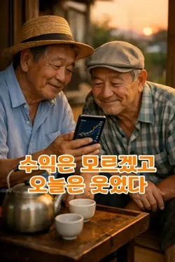 수익은 모르겠고 오늘은 웃었다