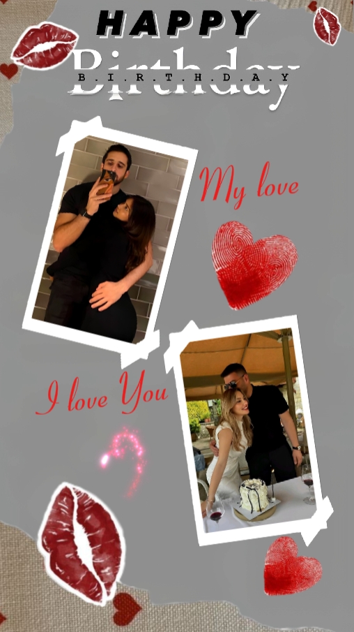 Feliz cumpleaños mi amor