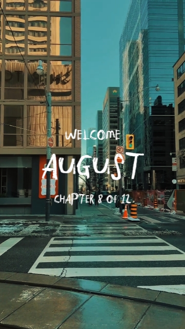 Bem-vindo agosto 