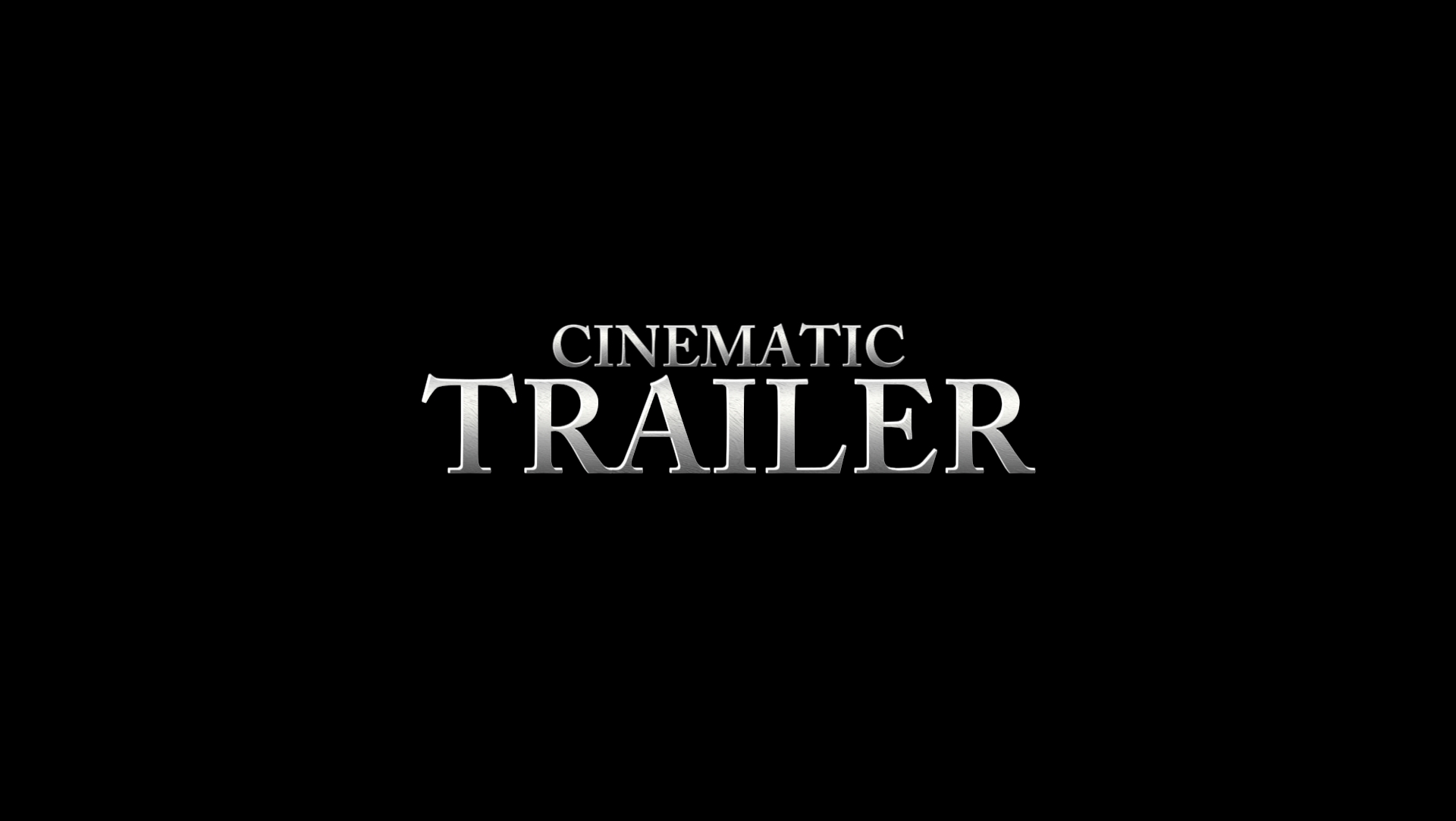 BANDE-ANNONCE CINÉMATIQUE 