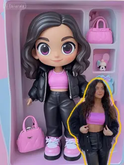 cute action figure