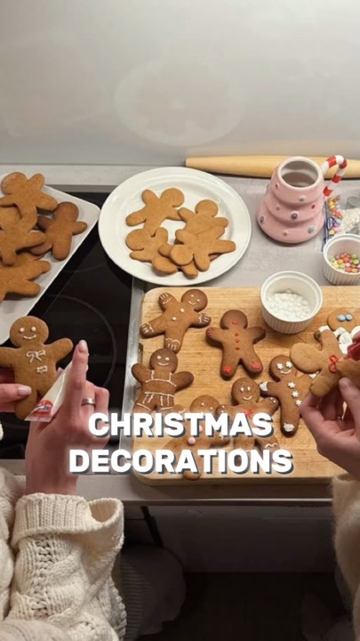 Christmas baking