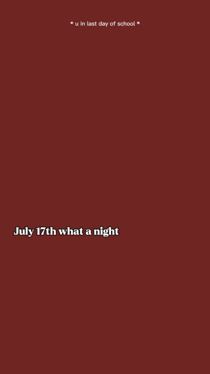 17. Juli was Nacht