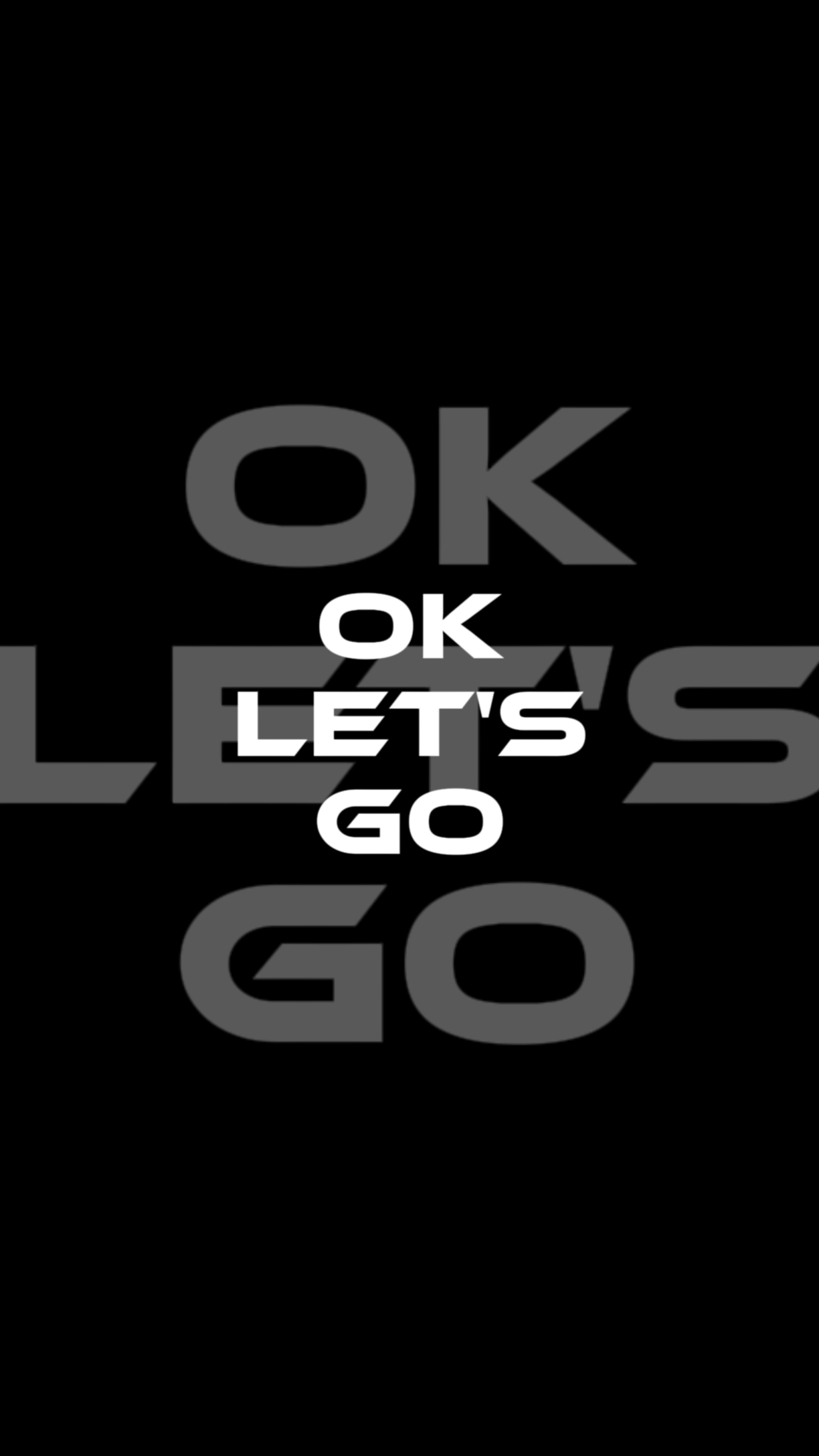 Ok let's go