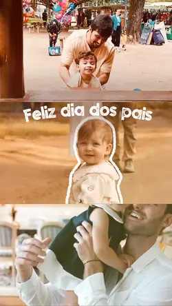 Feliz dia dos pais
