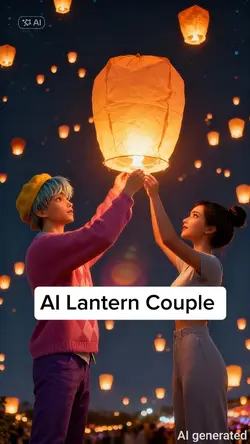 AI Lantern Couple 
