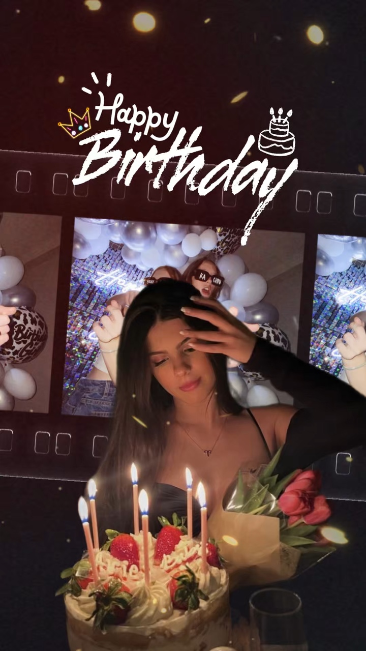 FILM RÉTRO ANNIVERSAIRE🎈