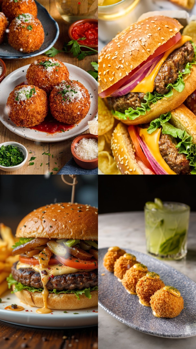 Historia de hamburguesas
