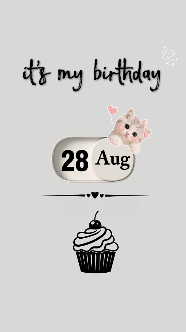 MON ANNIVERSAIRE LE 28 AOUT
