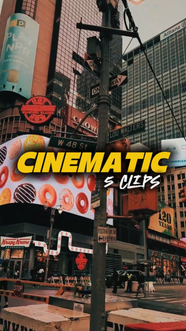 5 Clips Cinematic 