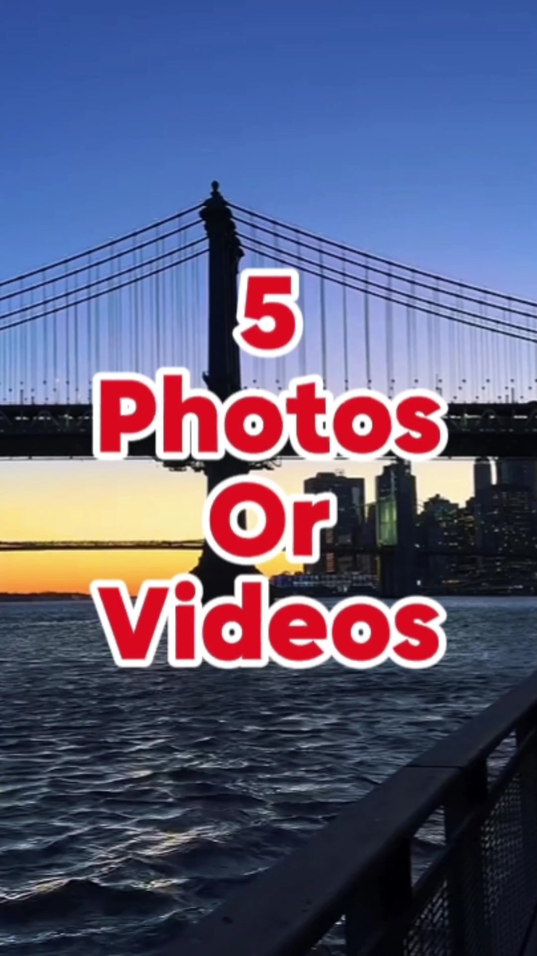 5 video o foto