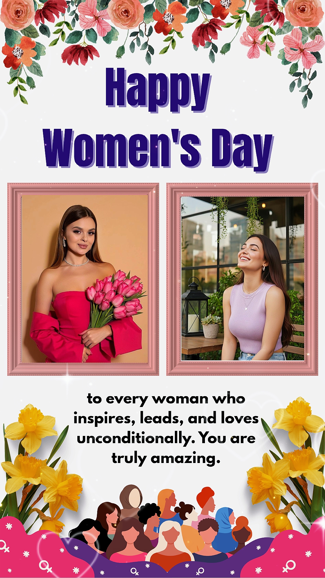 FELIZ DIA DA MULHER 