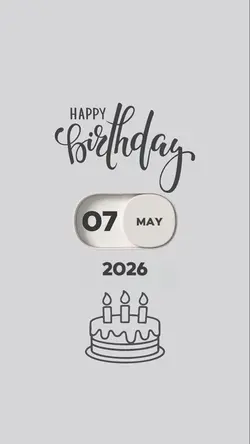HBD 7 MAY 2026