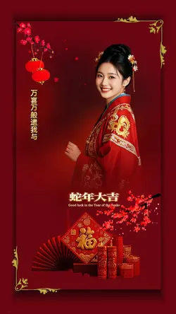 新年万事顺遂|替换照片剪同款