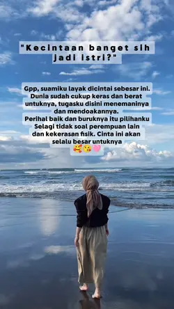 Kecintaan jadi istri
