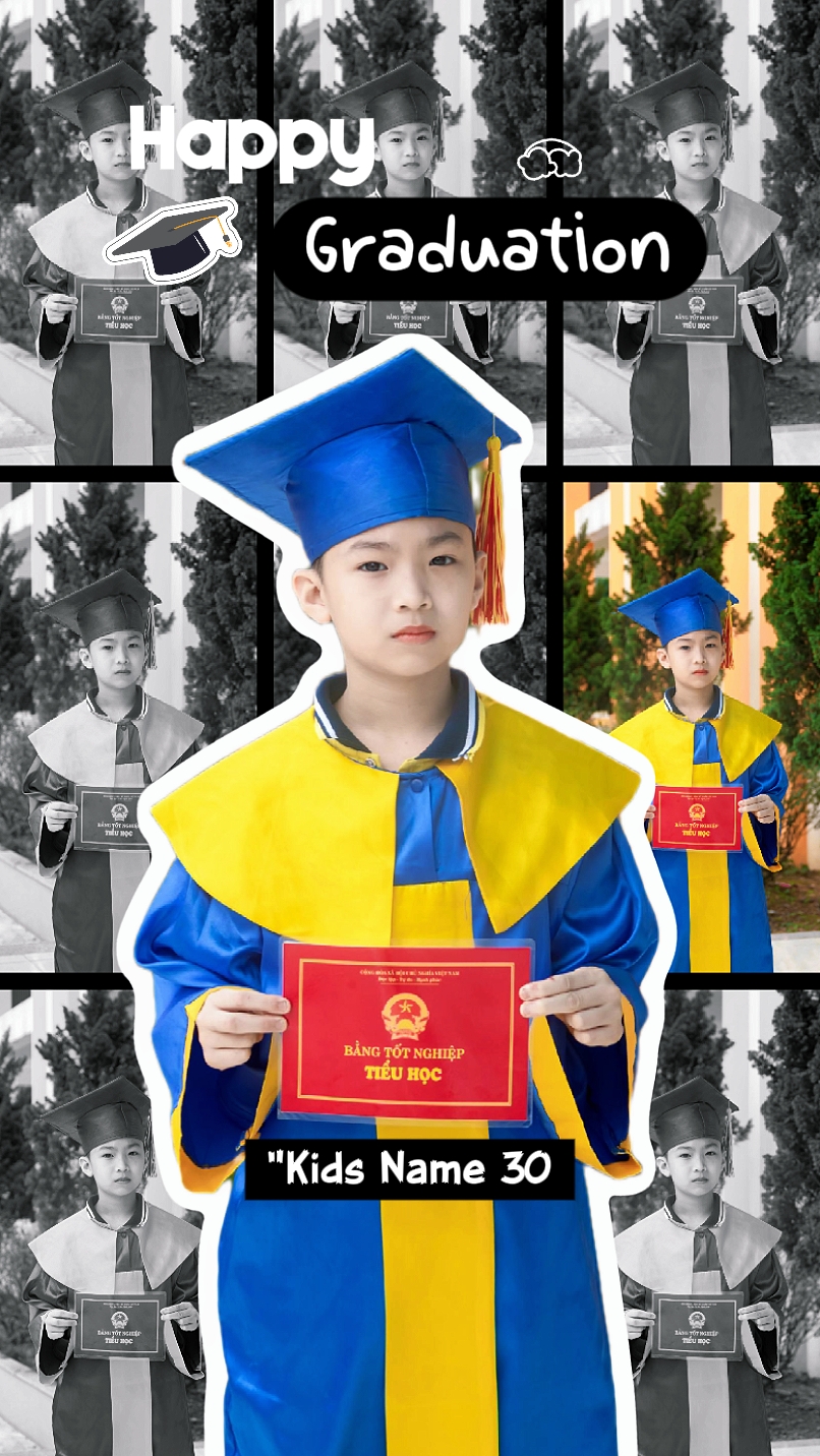 30 niños se gradúan 