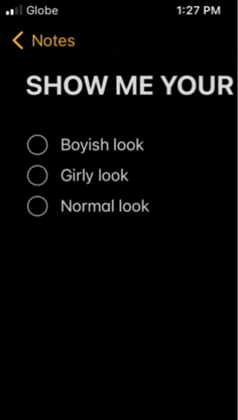 look to my eyes