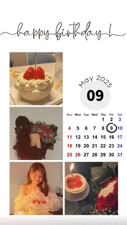 09 MAY BIRTHDAY