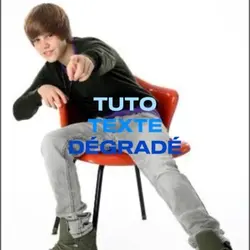 Tuto texte dégradé