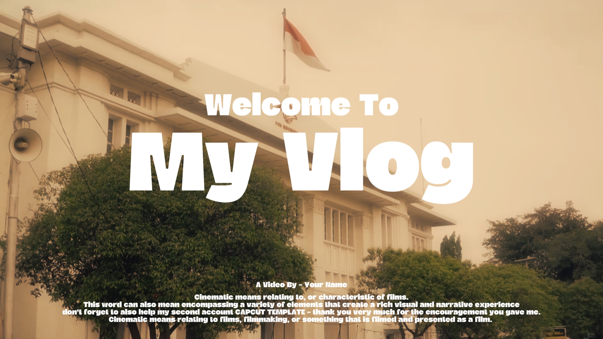 BIENVENIDO A MI VLOG 