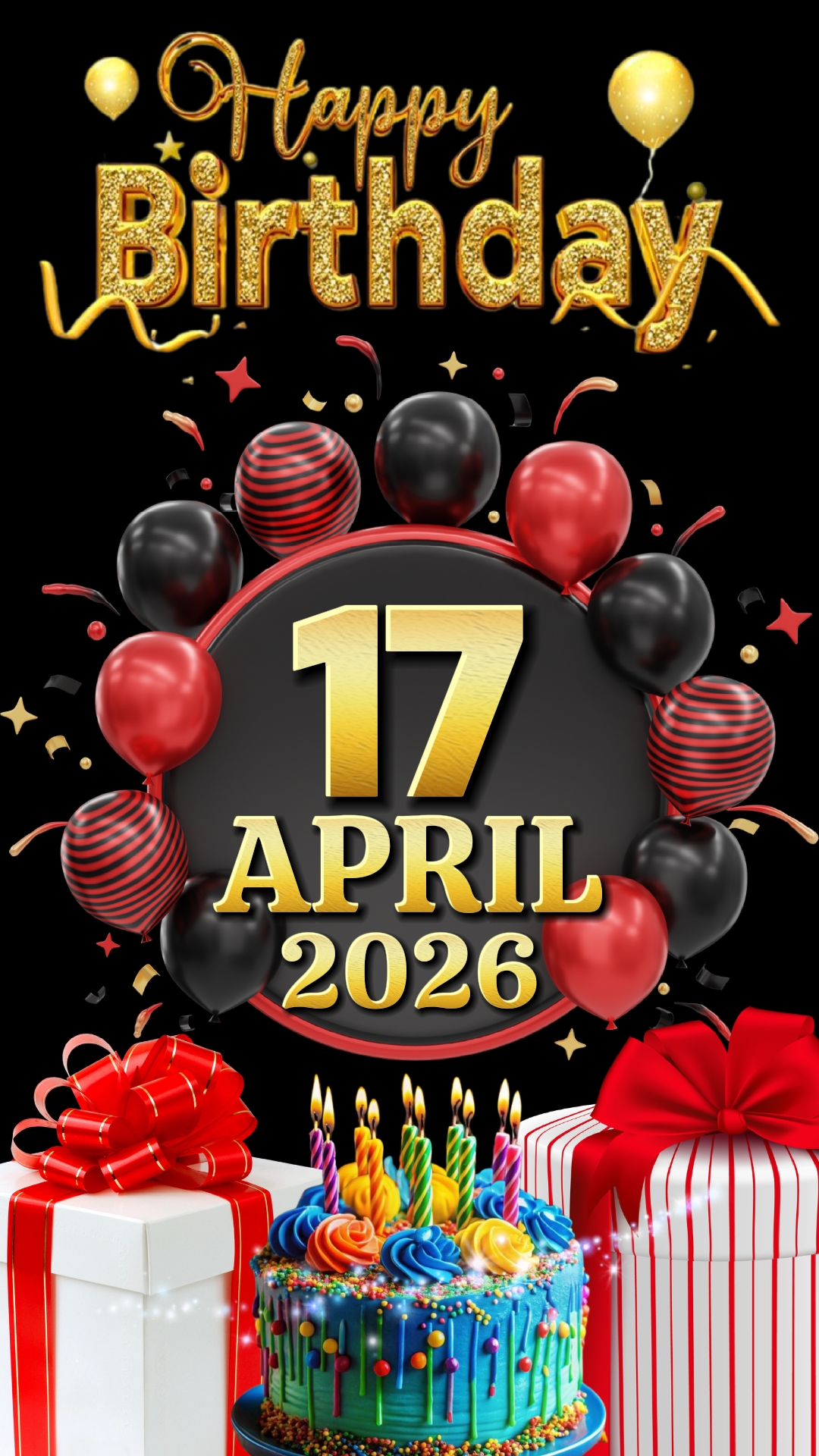 Selamat ulang tahun 17 April 2026