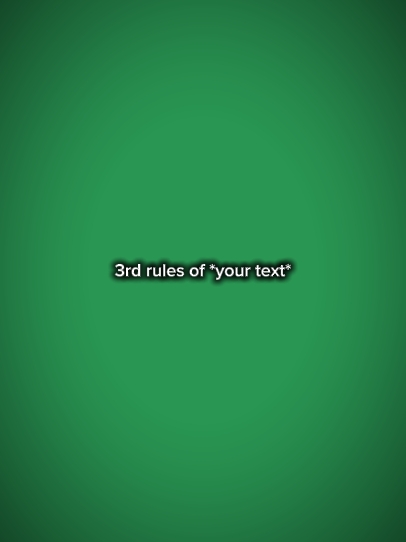 3rd rules