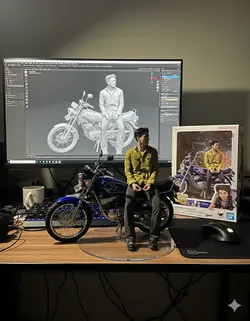 trend motor miniatur