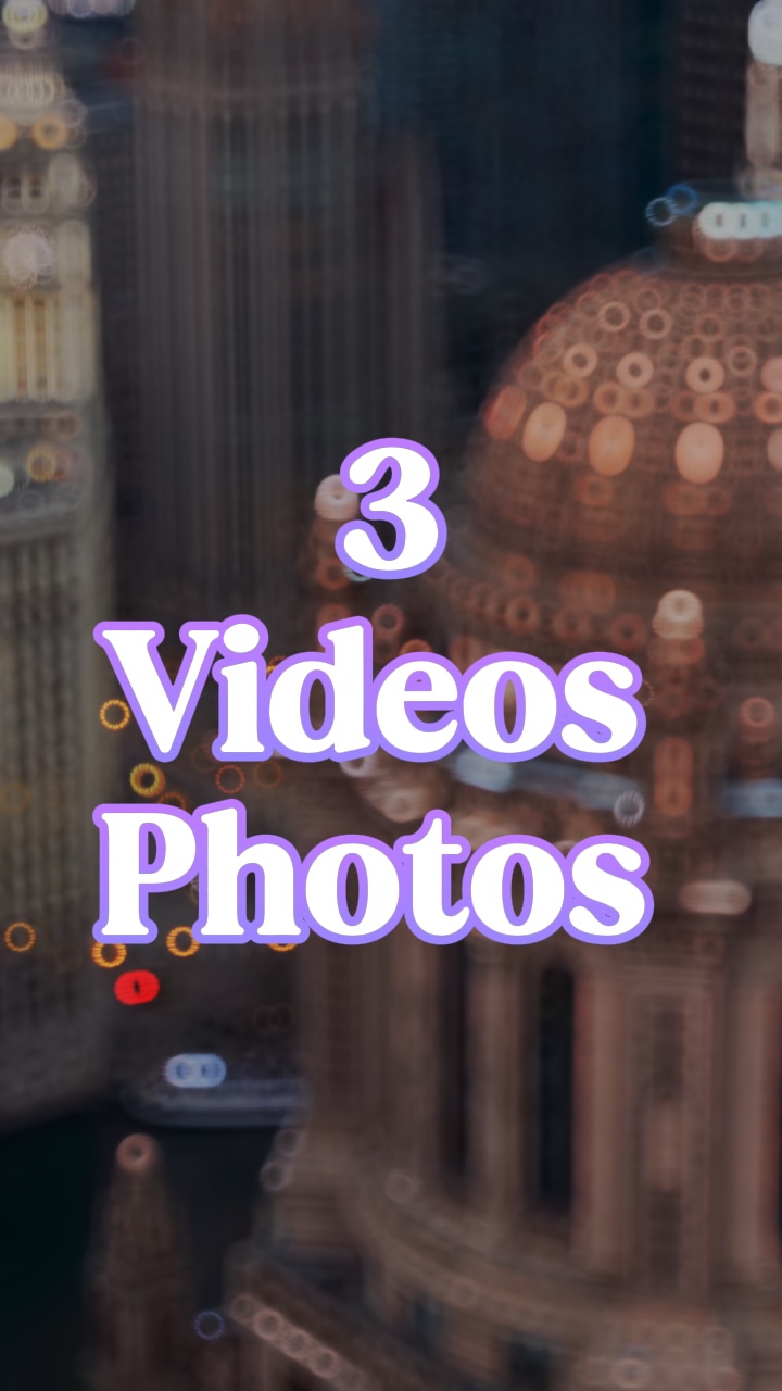 3 videos photos 