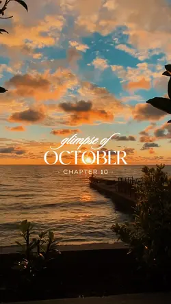 glimpse of october