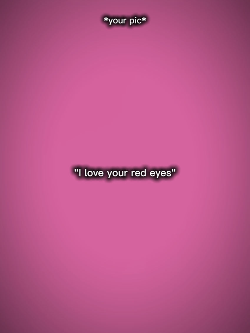 yeux rouges