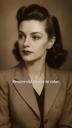 Restore old photo