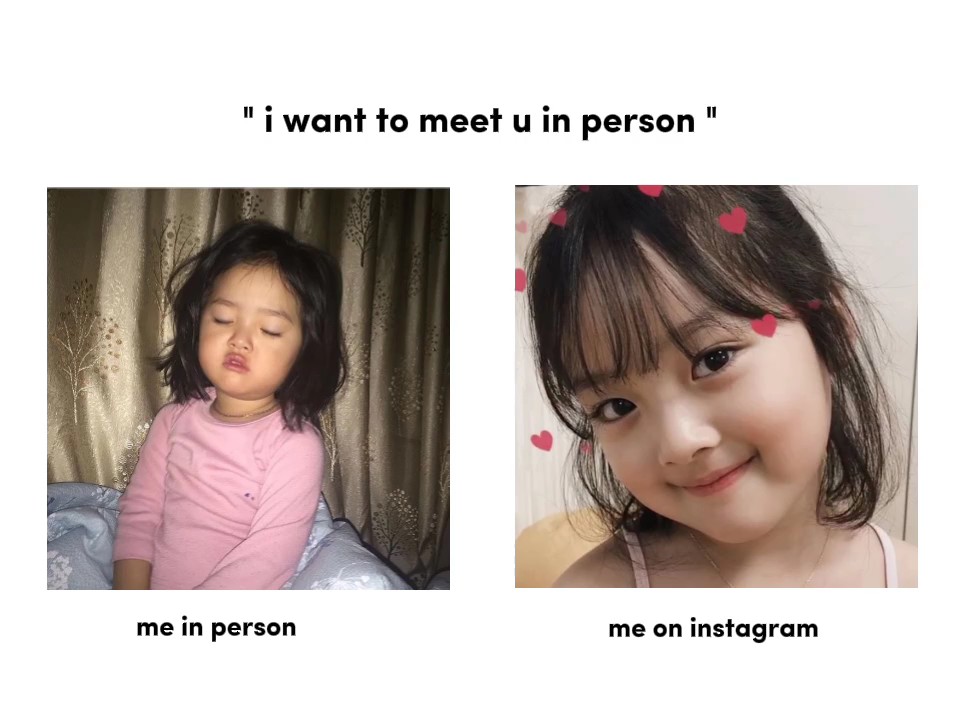 Yo en persona vs inst