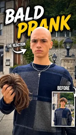 Bald Head Prank