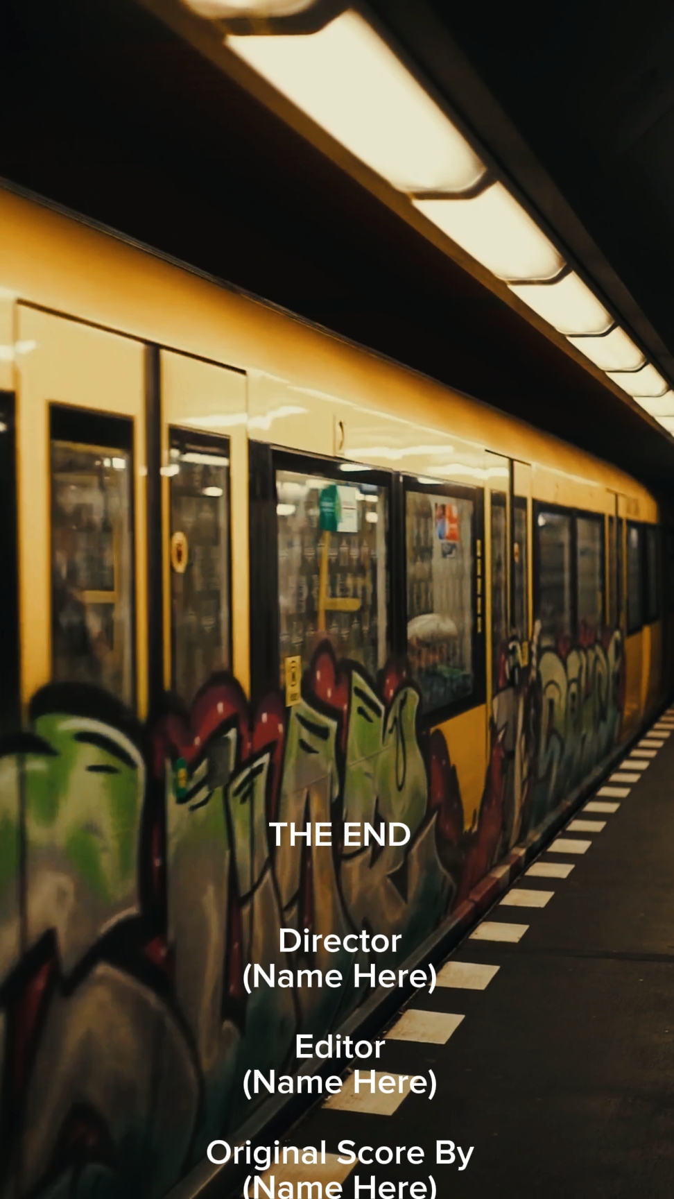 Crédits du film Outro