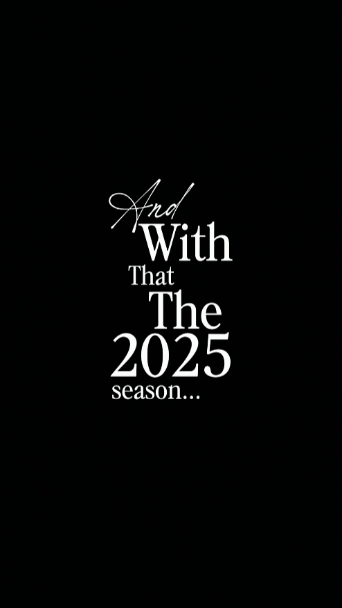 the 2025 season