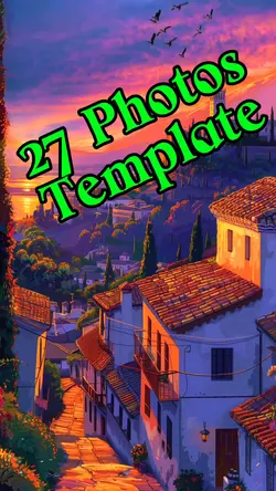 27 Fotos Template 