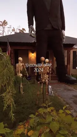 Halloween dump