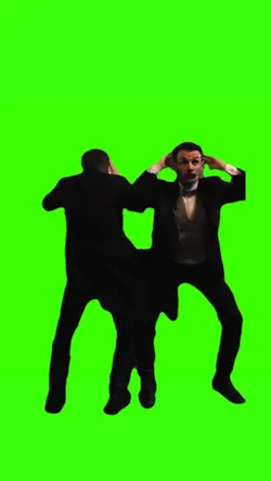 two gentleman dance